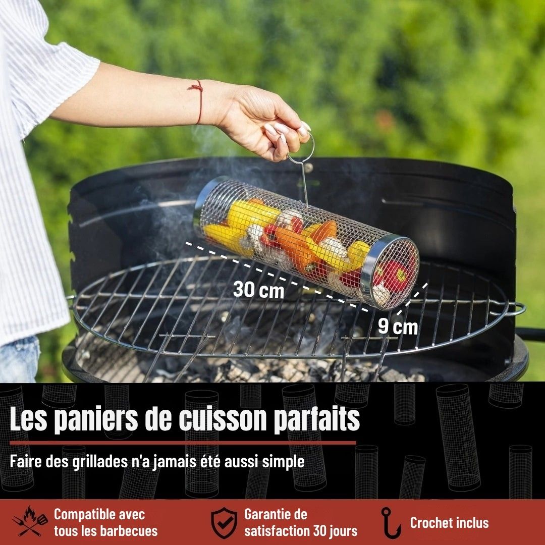 Panier grill – Qualité supérieure, toujours parfaitement grillé