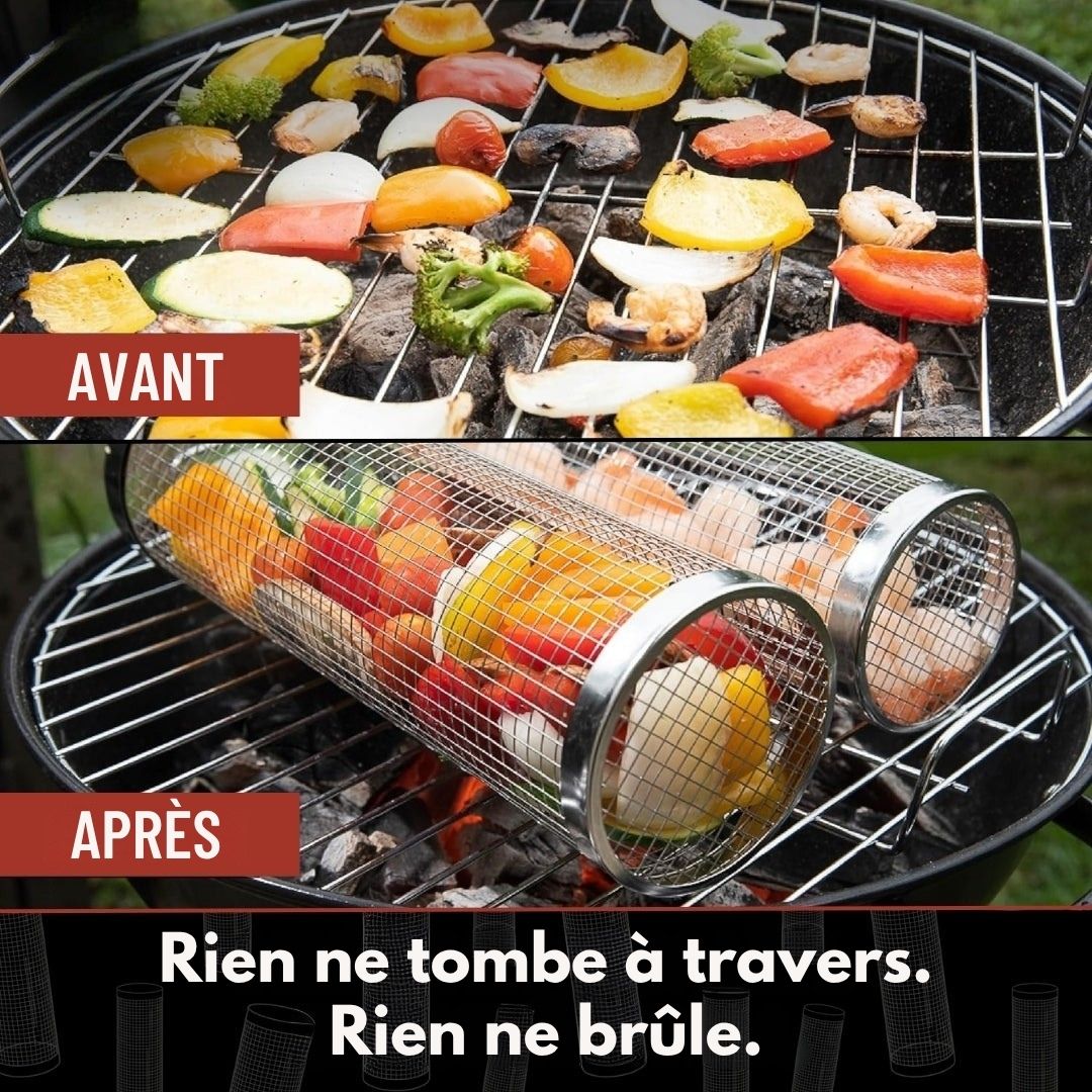 Panier grill – Qualité supérieure, toujours parfaitement grillé