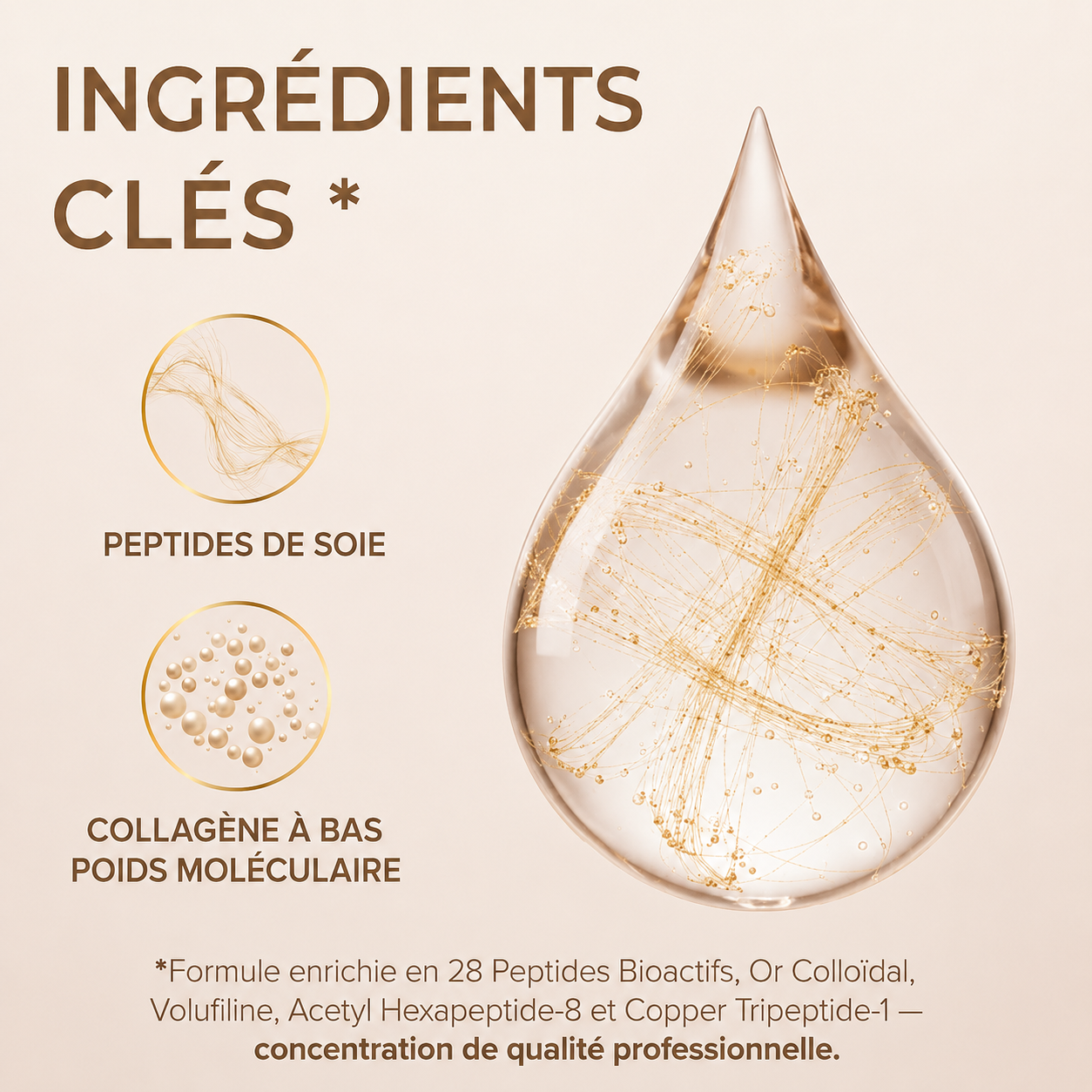 Orvane - Sérum liftant raffermit visiblement votre peau dès la première application.