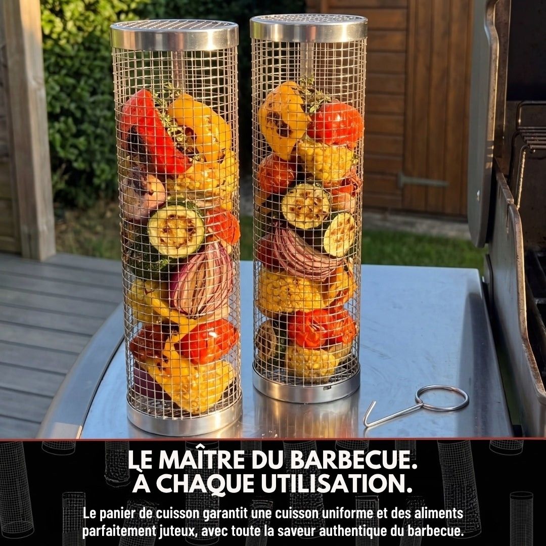 Panier grill – Qualité supérieure, toujours parfaitement grillé