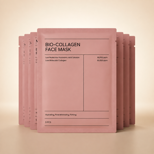 5x Masque Bio-Collagène — Hydratation & Fermeté Intensive