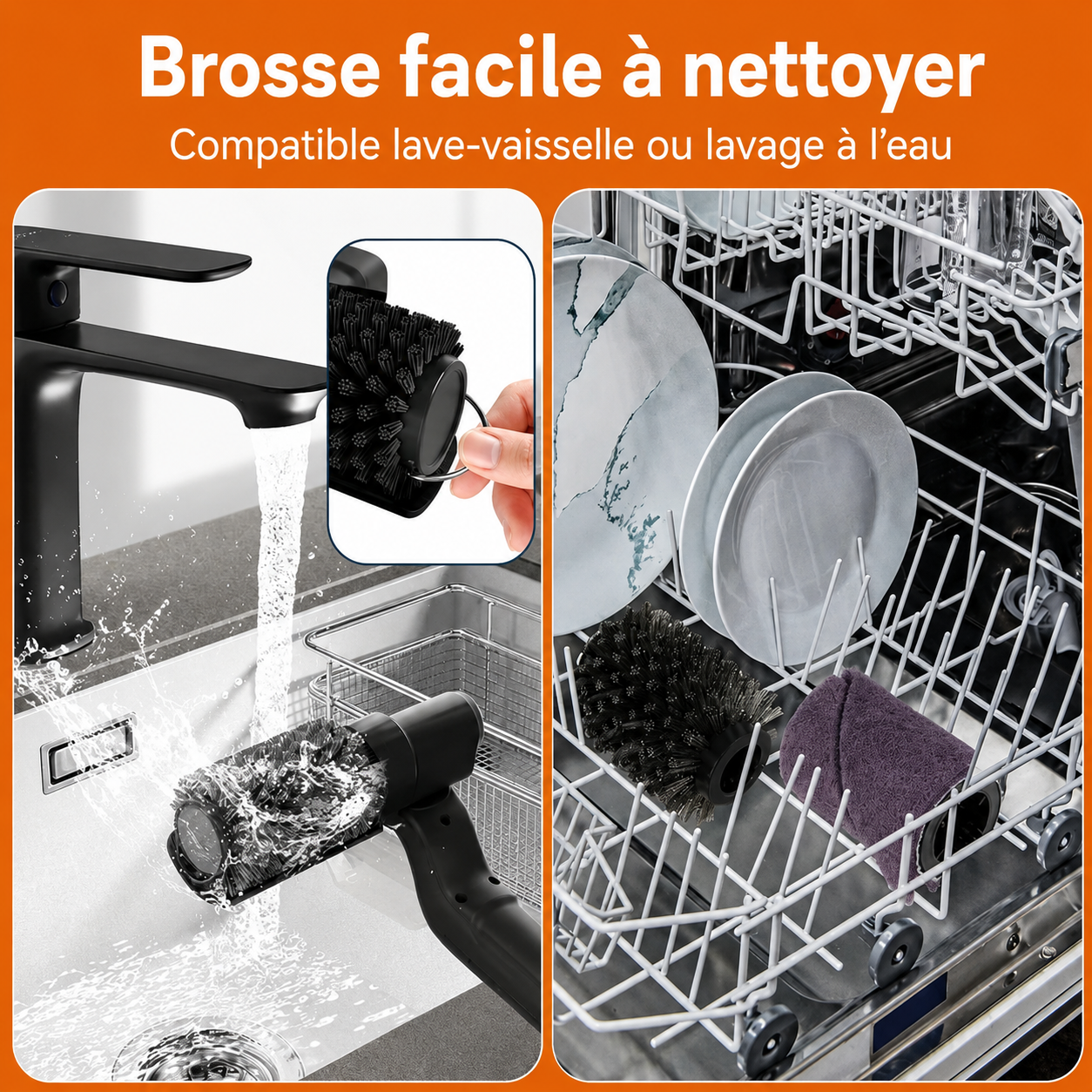 GrillNet™ - Le panier propre en un clin d'œil