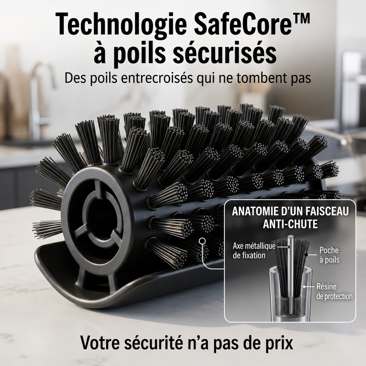 GrillNet™ - Le panier propre en un clin d'œil