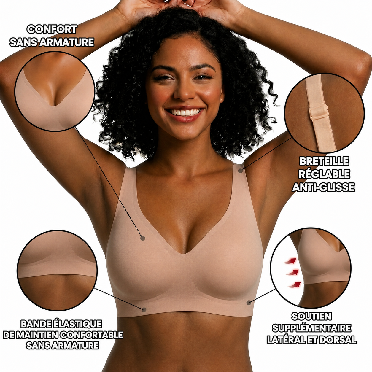 Silhouelle™ – Soutien-Gorge Seconde Peau / Oubliez que vous le portez, adorez votre silhouette.