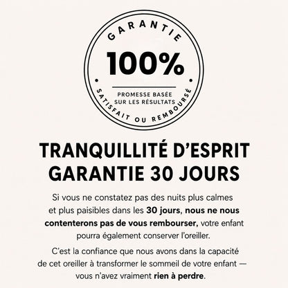 Oreiller Postural pour Enfants™ — Un alignement sain pendant le sommeil pour les enfants en pleine croissance