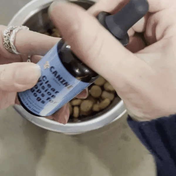 Gouttes Vision Claire pour Chien - Redonnez à votre chien un regard clair, de l'intérieur