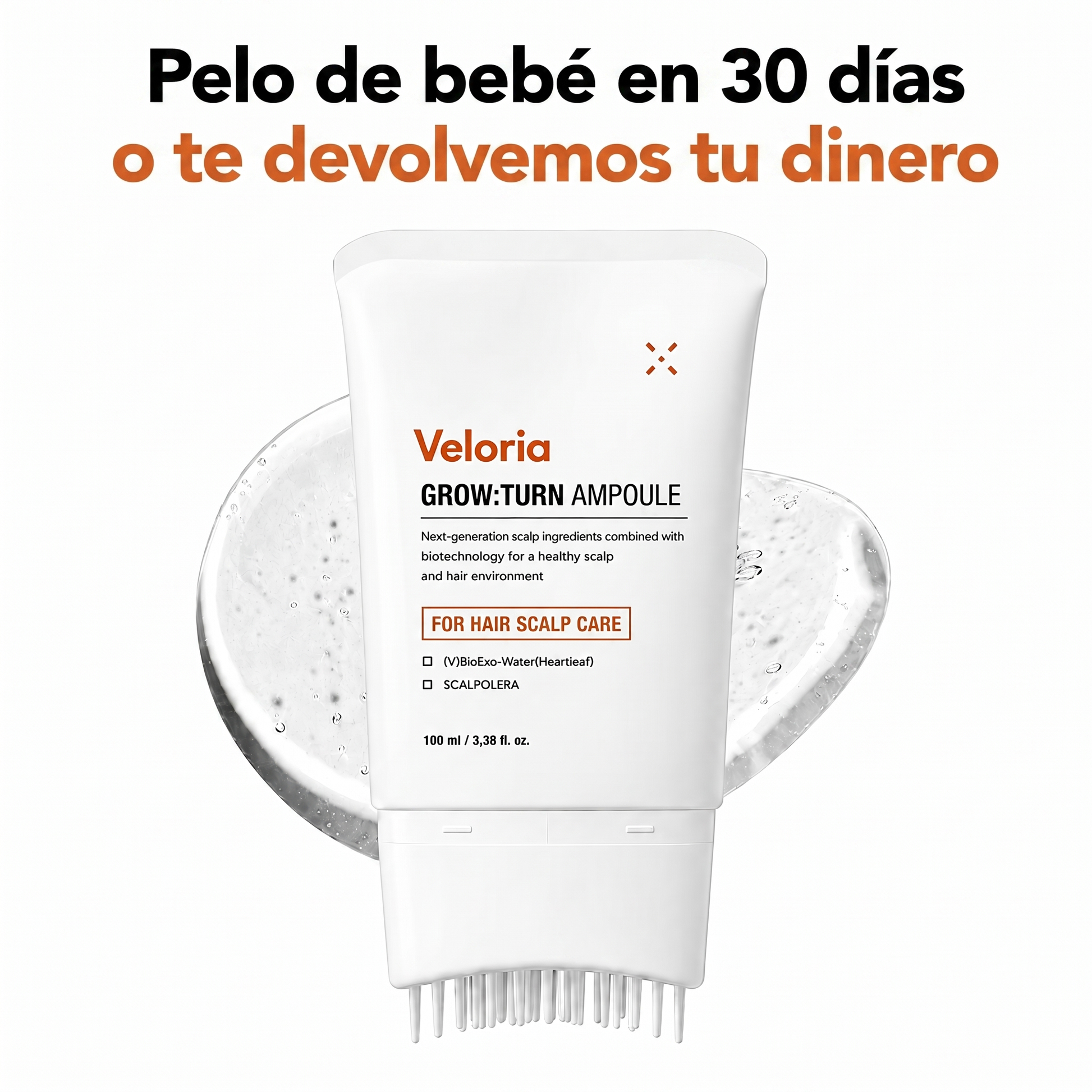 Veloria — Pelo de bebé en 30 días o te devolvemos tu dinero