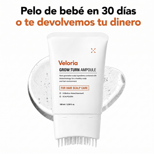 Veloria — Pelo de bebé en 30 días o te devolvemos tu dinero