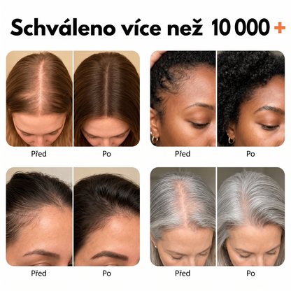 Veloria — schváleno více než 10 000, před a po