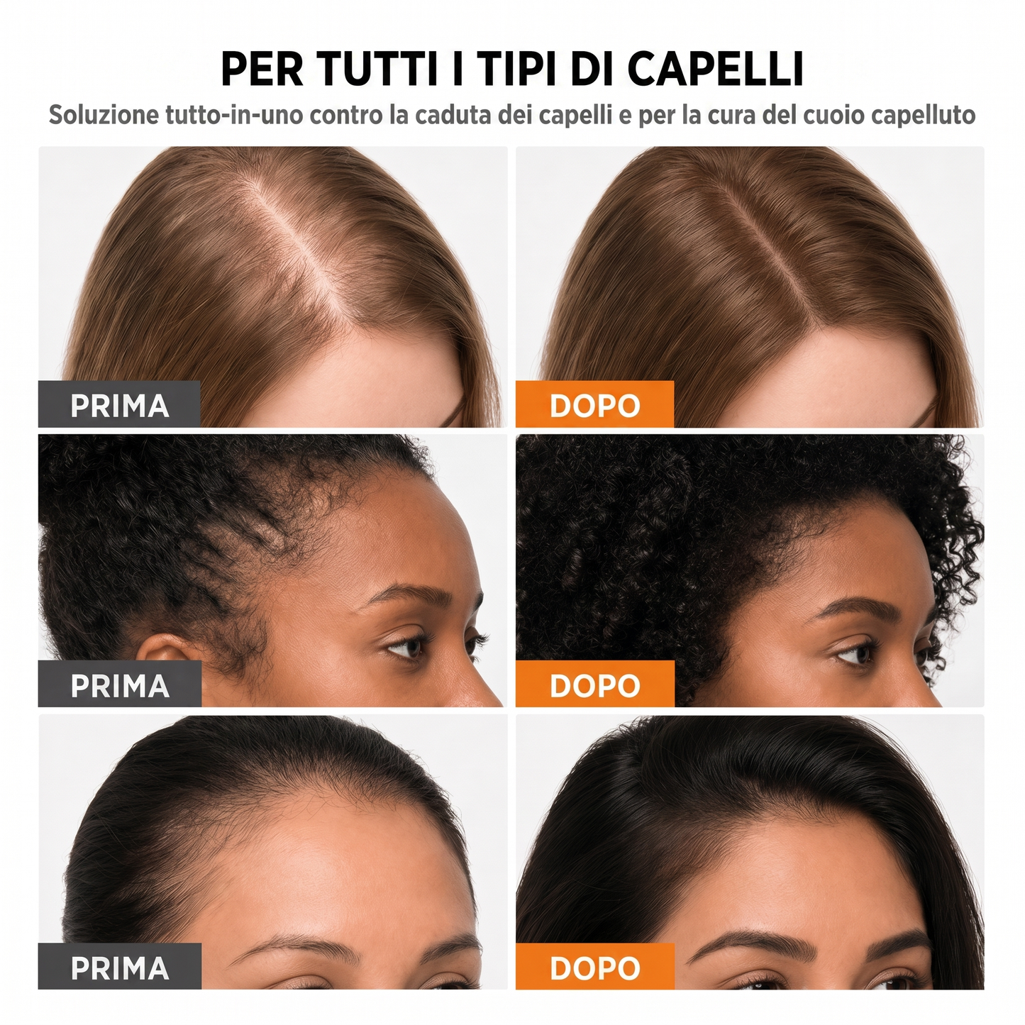 Veloria — per tutti i tipi di capelli