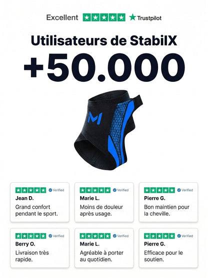 StabilX™ Chevillière de Compression & Maintien Actif