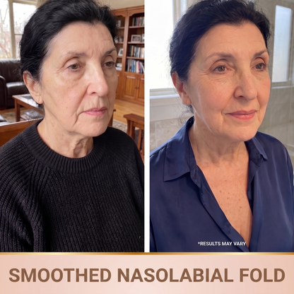 Orvane — Smoothed nasolabial area