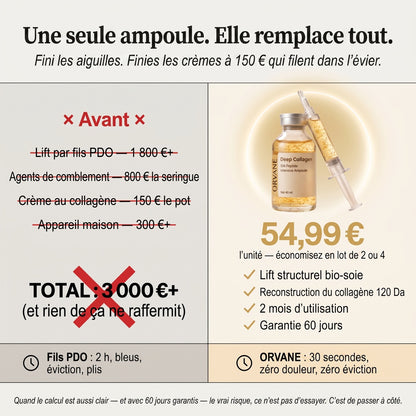 Une seule ampoule remplace tout
