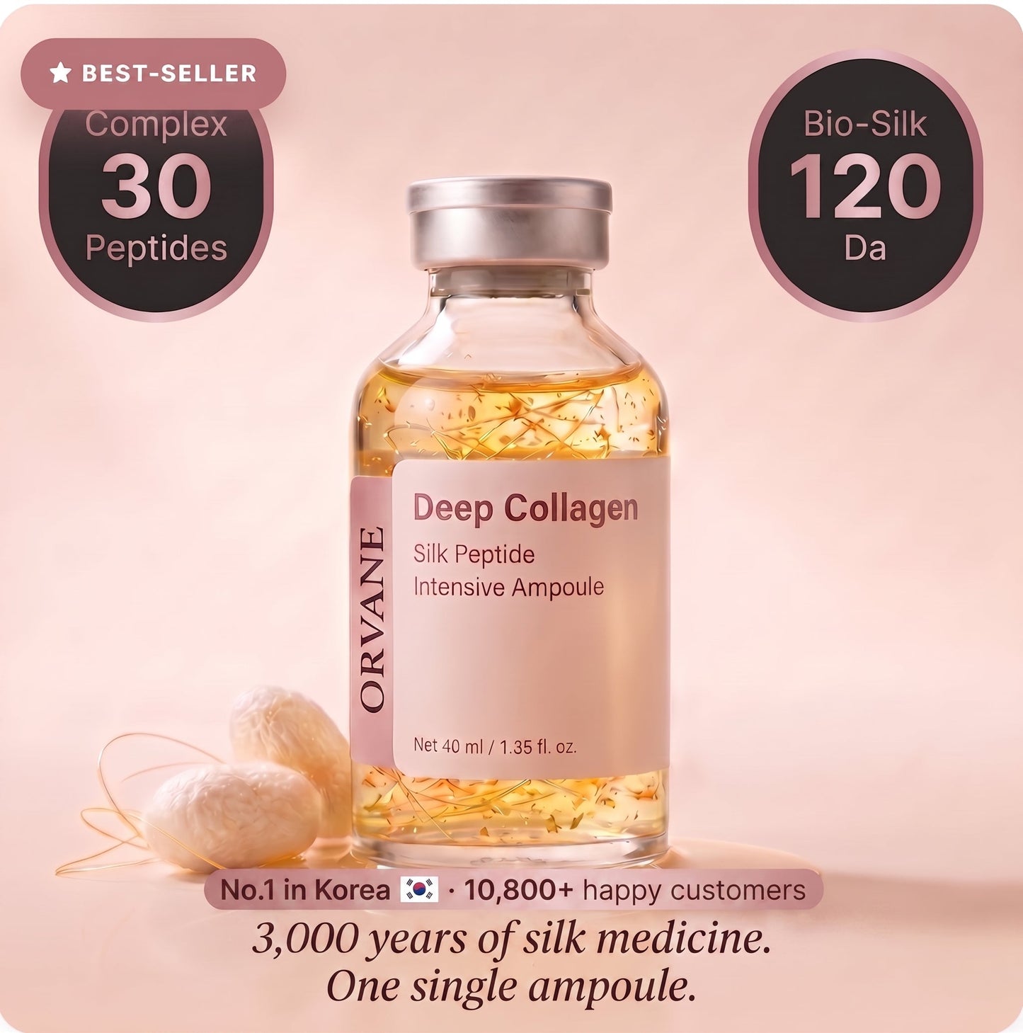 Orvane serum — Deep Collagen, silk peptides